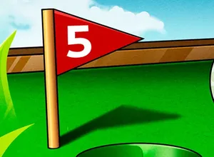 Stikla bumbiņu golfs
